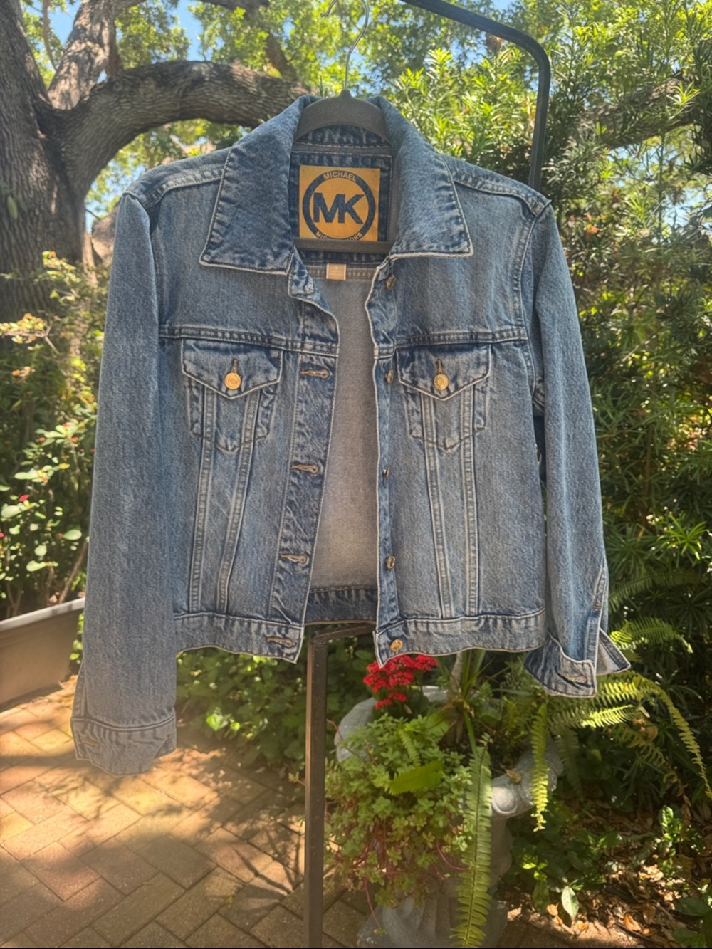 Michael Kors Light Blue Denim Jacket